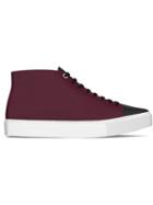 Myswear Carnaby Hi-top Sneakers, Women's, Size: 36, Red, Nappa Leather/rubber
