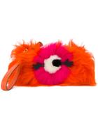 Anya Hindmarch Creeper Clutch - Yellow & Orange