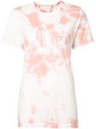 Rodarte - Tie-dye Effect T-shirt - Women - Cotton/polyester/rayon - S, Pink/purple, Cotton/polyester/rayon
