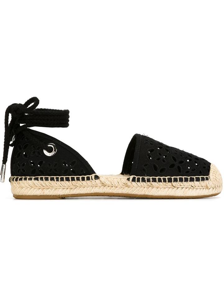 Michael Michael Kors Flower Embroidered Espadrilles