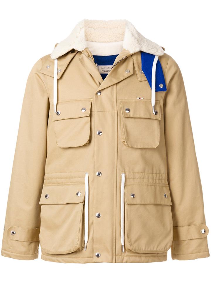 Maison Kitsuné Cargo Jacket - Nude & Neutrals