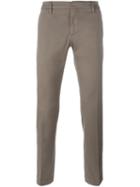 Dondup Straight Chino Trousers, Men's, Size: 36/34, Nude/neutrals, Cotton/spandex/elastane