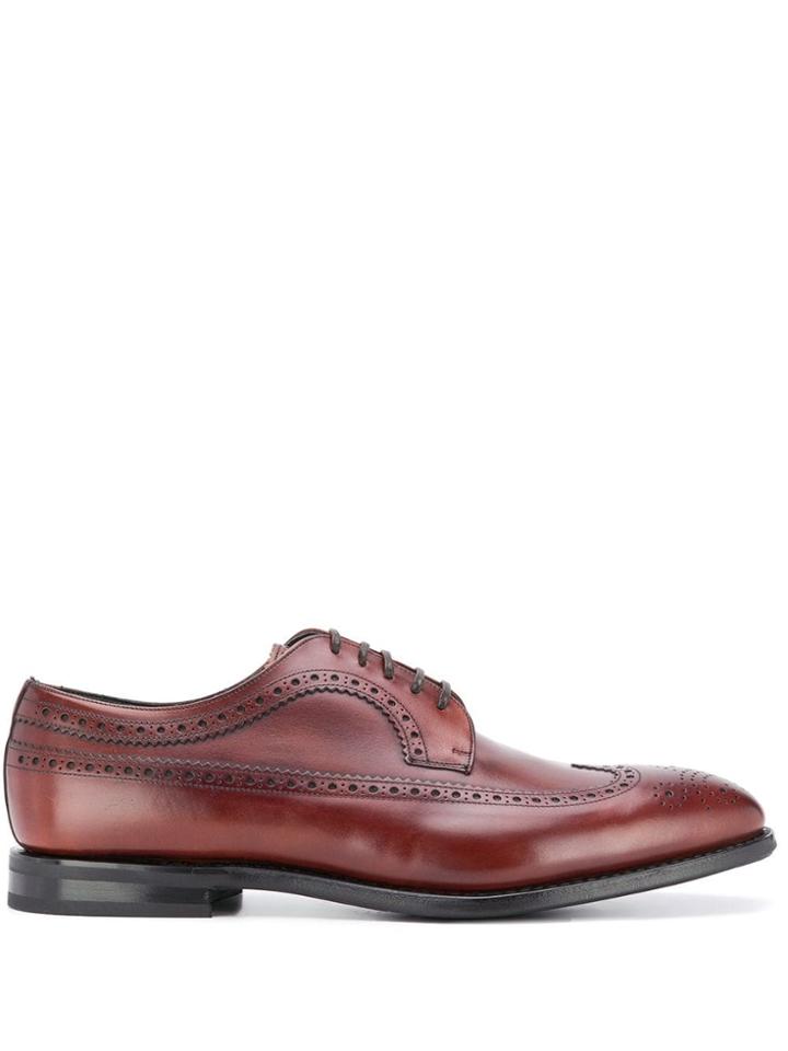 Church's Perforated Detail Oxford Shoes - Brown