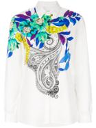 Etro Paisley And Floral Print Shirt - White
