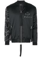 Blood Brother Poplar Bomber Jacket - Black