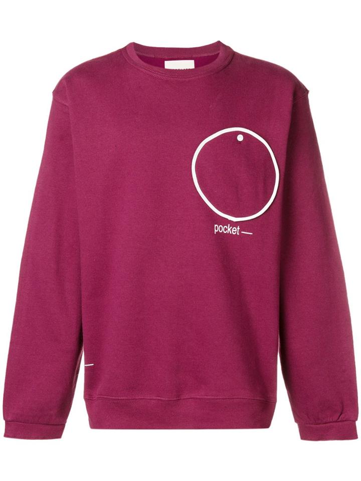 Corelate Logo Print Sweatshirt - Pink & Purple