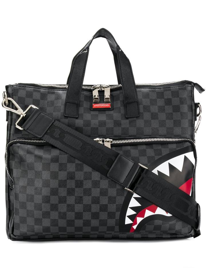 Sprayground Shark Tote Bag - Black