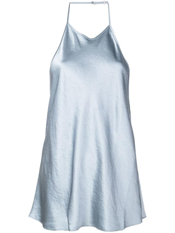 T By Alexander Wang Cold Shoulder Camisole Top - Blue