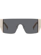 Max Mara Oversized Sunglasses - White
