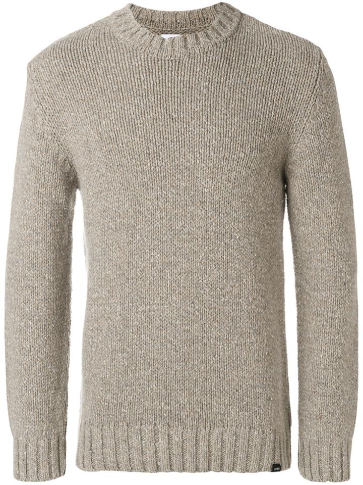 Edwin Round-neck Sweater - Nude & Neutrals