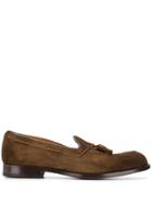 Doucal's Tassel-detail Loafers - Brown