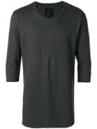 Thom Krom Raw Hem T-shirt - Green