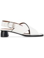 Joseph Crossover Strap Sandals - White