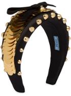 Prada Embellished Headband - Black