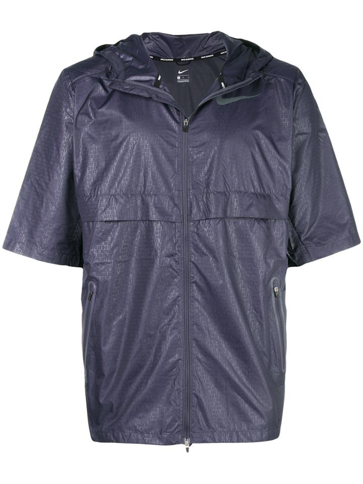 Nike Short Sleeved Sports Jacket - Grey