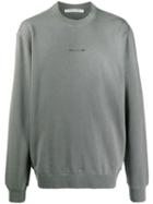 1017 Alyx 9sm Printed Logo Sweatshirt - Grey