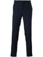 Kenzo Straight-leg Trousers, Men's, Size: 48, Blue, Virgin Wool