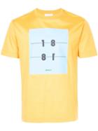 Cerruti 1881 Printed Front T-shirt - Yellow