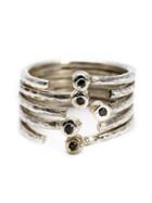 Henson Multiband Ring, Women's, Size: 55, Metallic