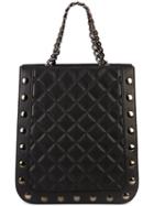 Thomas Wylde - Quilted Shopper Tote - Women - Lamb Nubuck Leather - One Size, Women's, Black, Lamb Nubuck Leather