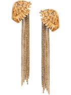 Ermanno Scervino Long Chain Earrings - Gold
