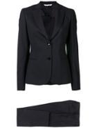 Tonello Two-piece Fitted Suit - Blue