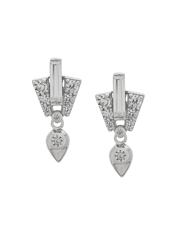V By Laura Vann Aida Earrings - Metallic