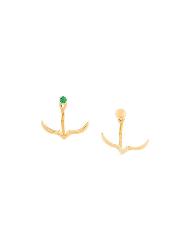 Niomo Tagua Earring - Metallic