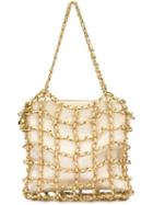 Chanel Vintage Chain Cage Tote