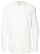 Masnada Mandarin Collar Shirt - White