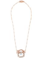 Mawi Diamond Word Crystal Pendant Necklace
