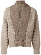 Issey Miyake Pre-owned 1980's Oversized Cardigan - Brown