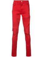Amiri Skinny Jeans - Red