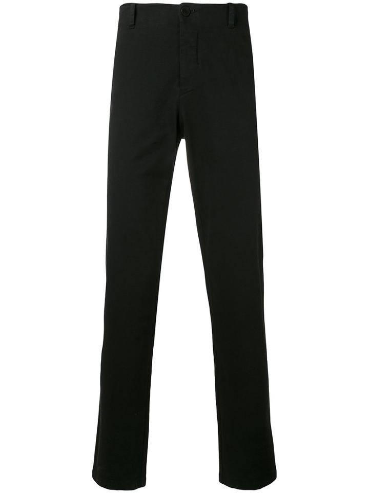 Transit - Straight Leg Trousers - Men - Cotton/polyester - M, Black, Cotton/polyester