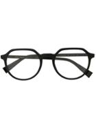 Dolce & Gabbana Eyewear Round Frame Glasses - Black