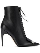 Sergio Rossi Sr1 Lace-up Booties - Black