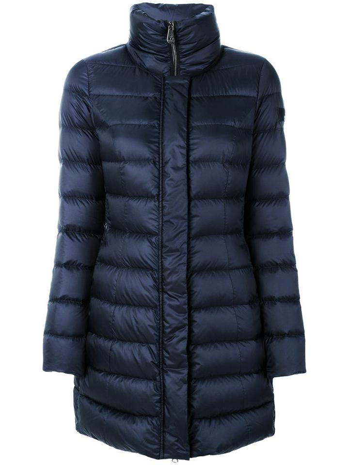 Peuterey - Puffer Jacket - Women - Polyester/goose Down/duck Feathers/polyester - 40, Blue, Polyester/goose Down/duck Feathers/polyester