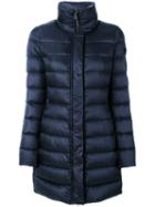 Peuterey - Puffer Jacket - Women - Polyester/goose Down/duck Feathers/polyester - 40, Blue, Polyester/goose Down/duck Feathers/polyester