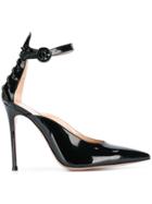 Gianvito Rossi Ankle Buckled Pumps - Black