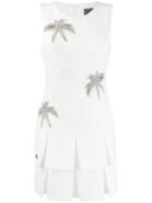 Philipp Plein Crystal-embellished Dress - White