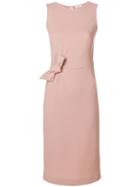P.a.r.o.s.h. Bow-tied Midi Dress - Pink