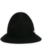 Dsquared2 Canadian Plaque Hat, Men's, Size: Small, Black, Rabbit Felt