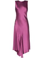 Sies Marjan Vanessa Asymmetric Midi Dress - Pink