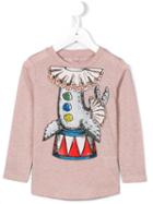 Stella Mccartney Kids 'georgie' Seal T-shirt, Girl's, Size: 12 Yrs, Pink/purple