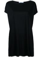Astraet - Oversized T-shirt - Women - Cupro - One Size, Black, Cupro