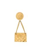 Chanel Pre-owned Handbag Chain Brooch - Yellow