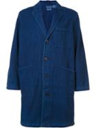 Blue Blue Japan Patch Pocket Coat, Men's, Size: Medium, Cotton
