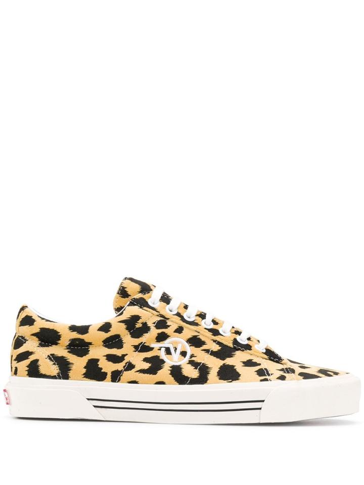 Vans Leopard-print Low-top Trainers - Neutrals