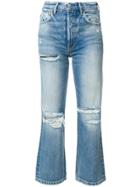 Grlfrnd Slim Distressed Jeans - Blue