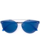 Retrosuperfuture - Oversized Sunglasses - Men - Acetate - One Size, Blue, Acetate